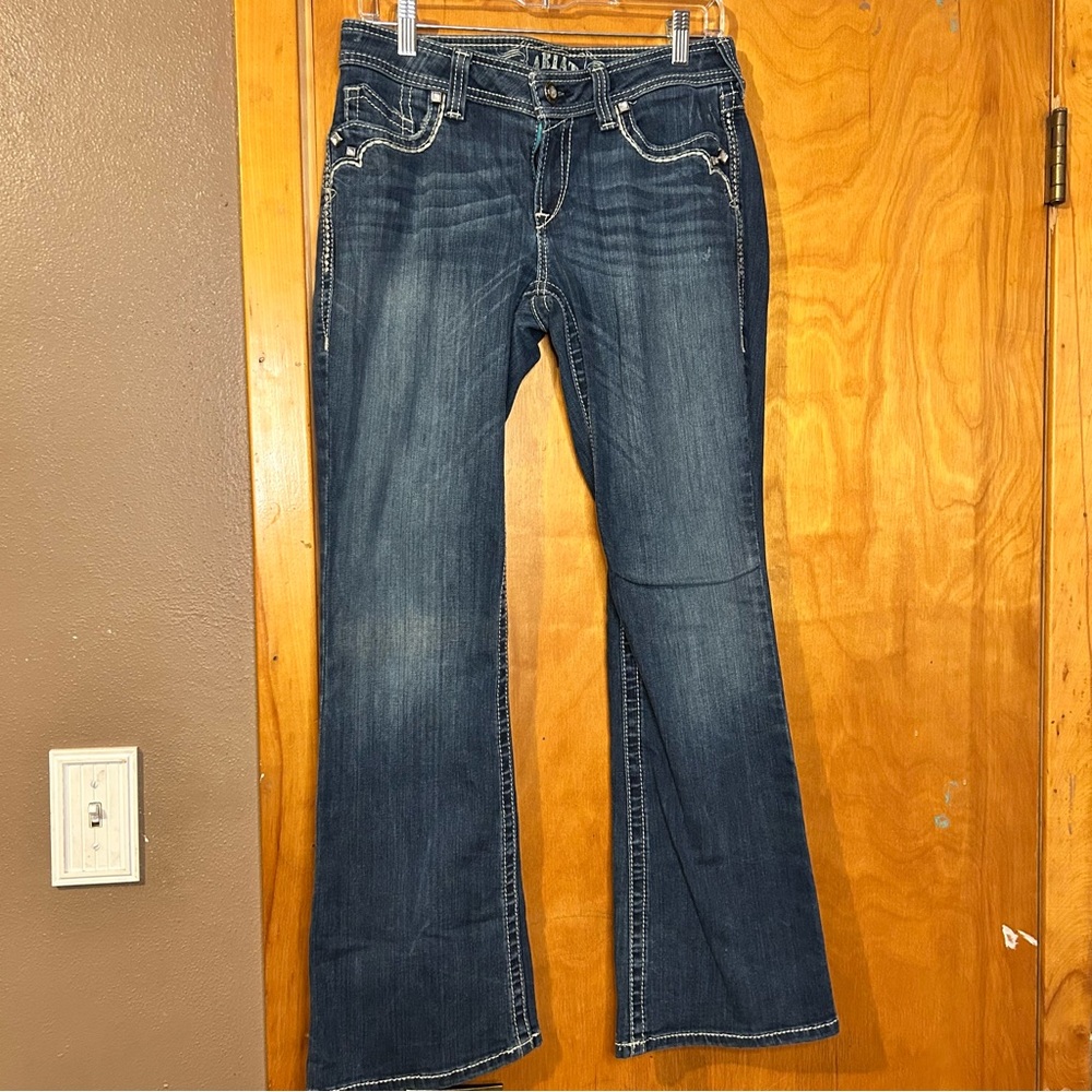 Ariat Blue Flare Wide Leg Jeans